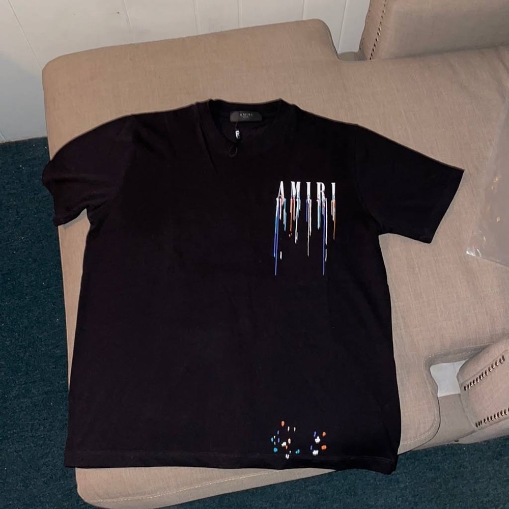 Amiri drip tee